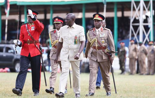 President William Ruto during Nairobi International Trade Fair as ASK Grounds on September 27, 2023