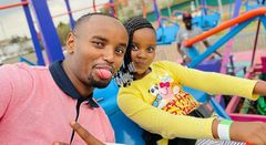 Kabi WaJesus and his daughter Abby