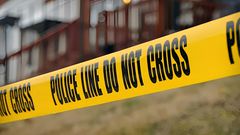 File image of a crime scene