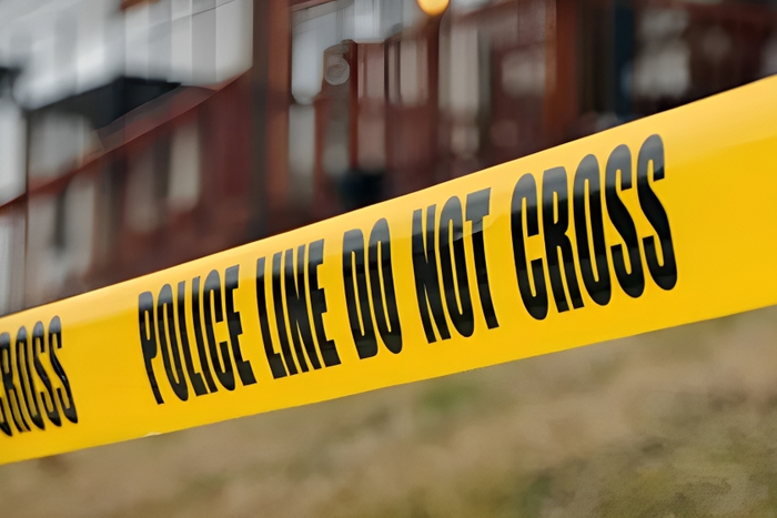 File image of a crime scene