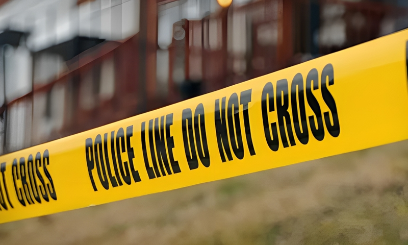 File image of a crime scene