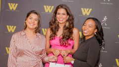 From Left - Stuti Ahuja - Johnnie Walker Senior Brand Manager, Media Personality Pinky Ghelani and Wambui Kibe - Johnnie Walker Reserve Brand Manager