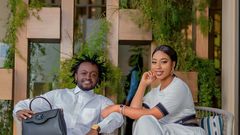 Singer Bahati and his wife Diana Marua
