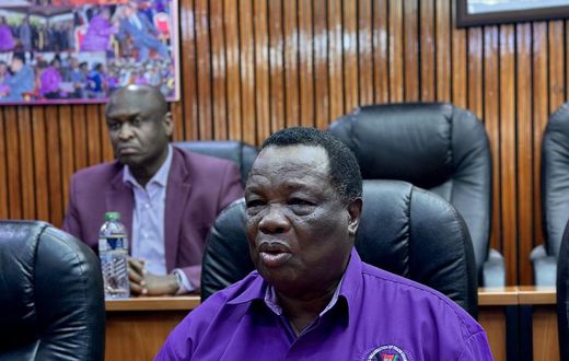 The Central Organization of Trade Unions (COTU) Secretary General Francis Atwoli