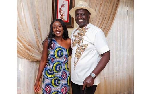 June Ruto and his father William Ruto