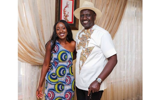 June Ruto and his father William Ruto