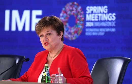 IMF Managing Director Kristalina Georgieva.Alex Wong via Getty Images