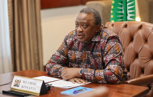 Former President Uhuru Kenyatta