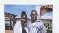 Singer Damaris Kimani and her father in prison