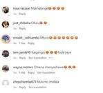 Kenyans contribute to the challenge by describing their exes as food