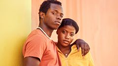 A young couple together
