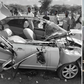 A collage image of Chewani MCA Hamisi Iddi Deye’s car following the accident that claimed his life along Malindi-Garsen Road on Saturday, June 17, 2023