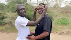 Stivo Simple Boy with his lover Grace Atieno