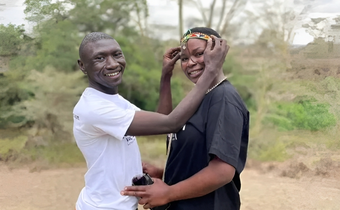 Stivo Simple Boy with his lover Grace Atieno