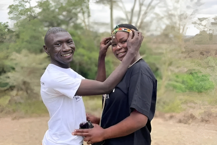 Stivo Simple Boy with his lover Grace Atieno