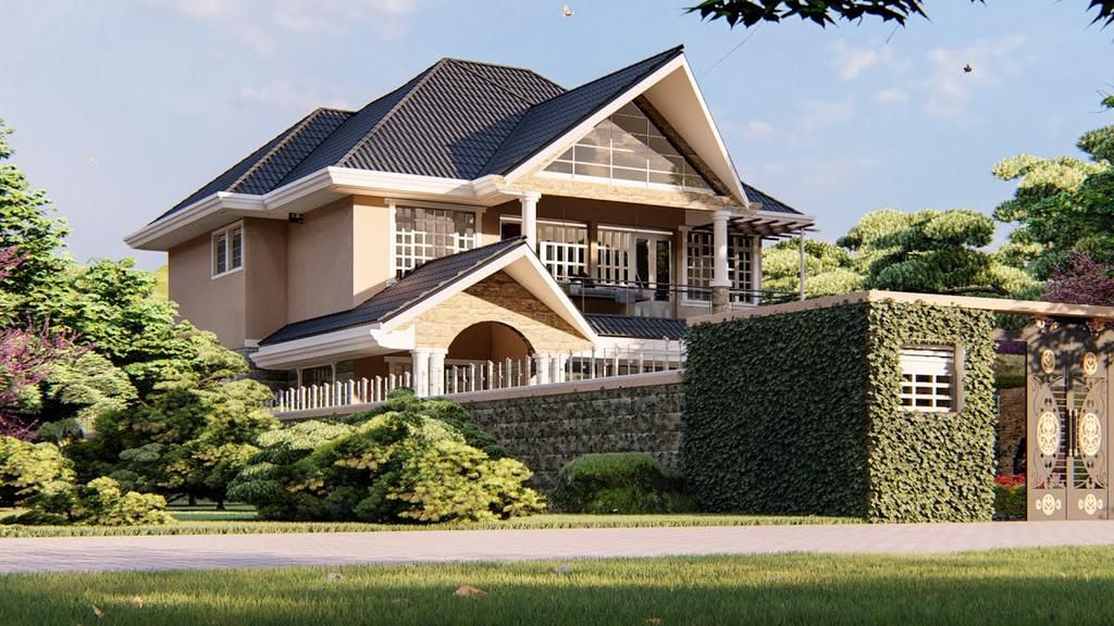 A model of a house