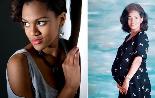 Makena (left) and her mother Esther Passaris