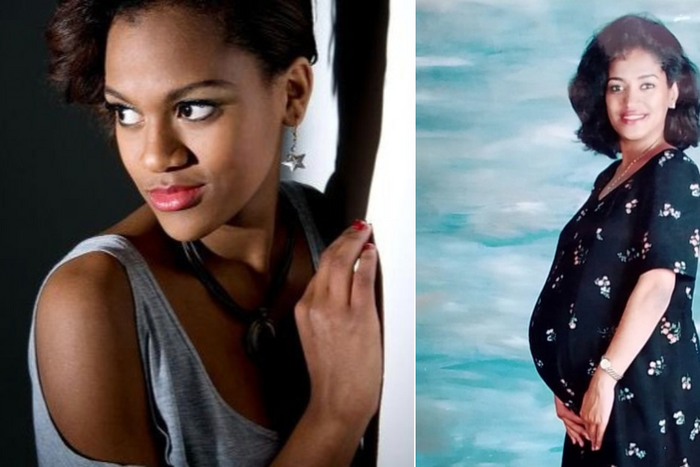 Makena (left) and her mother Esther Passaris