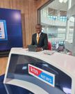 George Maringa at KTN studio in Nairobi