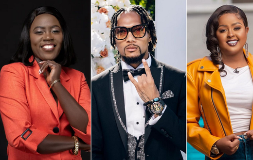 Akothee, KRG The Don and Amina Abdi Rabar