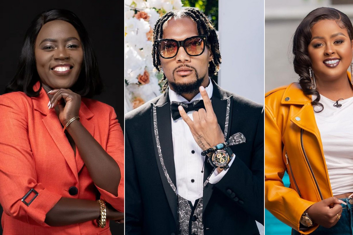 Akothee, KRG The Don and Amina Abdi Rabar