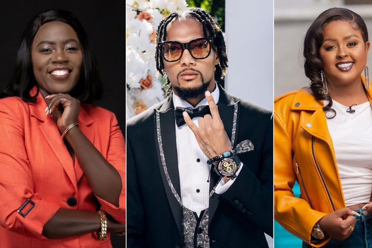 Akothee, KRG The Don and Amina Abdi Rabar