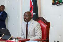 President William Ruto chairs a Cabinet meeting at State House in Nairobi on November 27, 2023