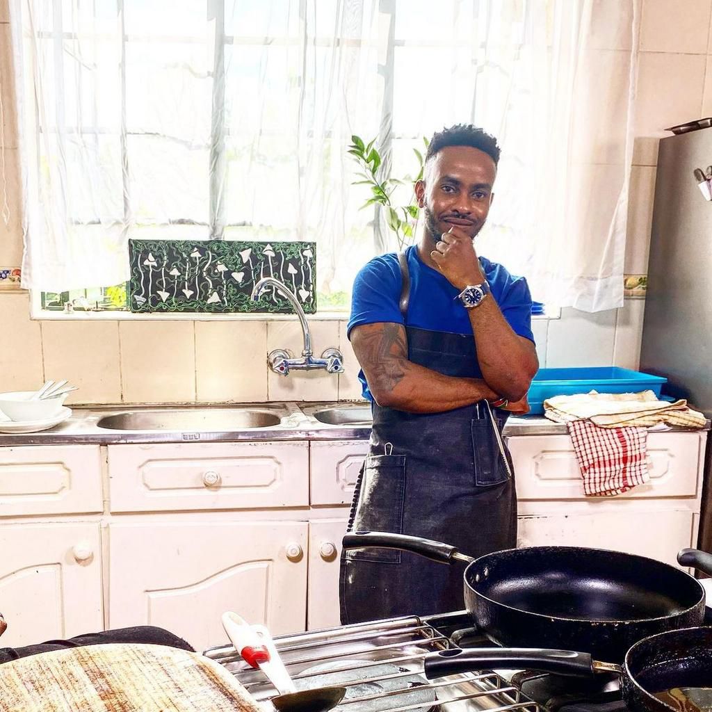 Celebrity Chef Lesiamon Ole Sempele popularly known as Chef Les