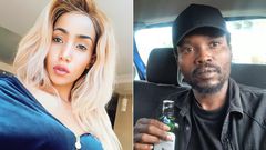 A collage photo of Starlet Wahu and John Matara