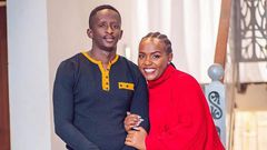 Njugush and his wife Celestine Ndinda 'Wakavinye'