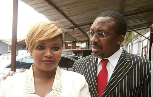 Pastor James Ng'ang'a and his wife  Loise Murugi