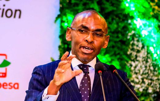 Safaricom CEO Peter Ndegwa