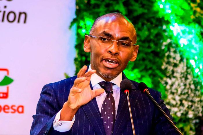 Safaricom CEO Peter Ndegwa