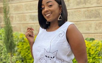 Actress Jackie Matubia