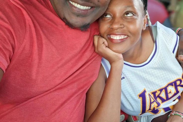 Actress Nyce Wanjeri and hubby Leting