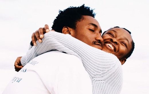 A couple hugging each other [Image: Danie James]
