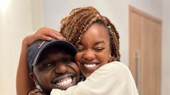 CNN journalist Larry Madowo with DW News anchor Edith Kimani in photo which confirmed their relationship