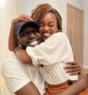 CNN journalist Larry Madowo with DW News anchor Edith Kimani