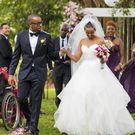 Kenyan actress Sarah Hassan with her hubby Martin Dale (Instagram)