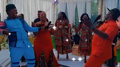 Celebrity couple Terence Creative and Milly Chebby hosted their friends and family for a traditional Chaik ceremony in Eldoret