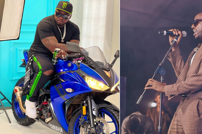 Khaligraph Jones (left) and Bien