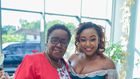 Betty Kyallo and her mother during the launch of of Kyallo Kulture S2