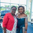 Betty Kyallo and her mother during the launch of of Kyallo Kulture S2