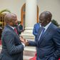President William Ruto with Lang'ata MP Jalang'o at State House, Nairobi on July 4, 2023