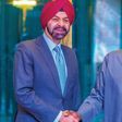 President Bola Tinubu with Ajay Banga, World Bank president. [Presidency]