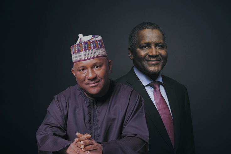 Nigerian billionaires Aliko Dangote and Abdulsamad Rabiu recently lost a combined $5.85 billion