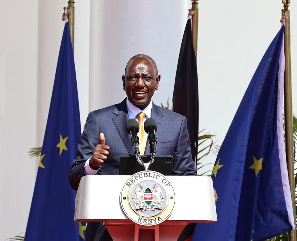 President William Ruto presided over the signing of the EU-Kenya Economic Partnership Agreement briefing, at State House, Nairobi on June 19. 2023