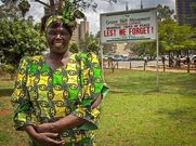 Wangari Maathai Freedom corner at Uhuru Park. (Twitter)