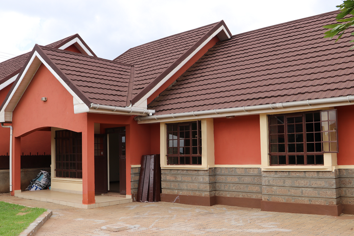 A file photo of a house in Kenya