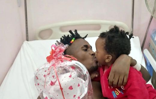 Carol Katrue & Miracle Baby showered with love as they celebrate son's birthday in hospital